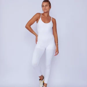 Macacão Longo Fitness Ungassan Branco